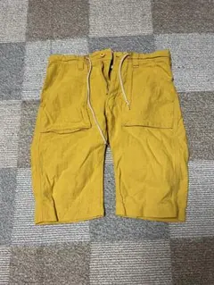 Doublebourn イエロー カーゴショートパンツ M