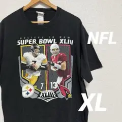 【XL】スーパーボウルXLIII Tシャツ ブラック