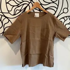 お値引き！　MACKINTOSH PHILOSOPHY ブラウン半袖Tシャツ