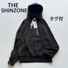 02066 ザシンゾーン　コモンスウェットパーカー　ブラック　ゆったり