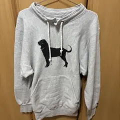 The Black Dog パーカー L グレー