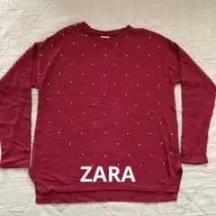 Zara Girl ザラガール パールニット カットソー 152