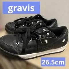 【gravis】26.5cm グラビス　ゴルフシューズ　スニーカー メンズ
