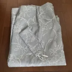 カーデン　花柄 ドレープカーテン　1枚のみ