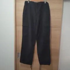 デッドストック　90s ワイド　ベイカー　パンツ　ブラック　L