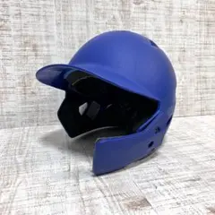 野球　ヘルメット　CHAMPRO 7-71/2 SR ブルー　中古　セーフティ