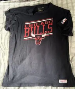 XXL【激レア】Mitchell & Ness シカゴ・ブルズ Tシャツ 古着