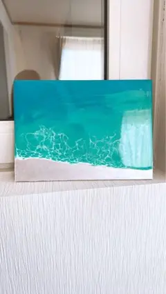 大人気エポキシ、レジン、アート、海のアート②です