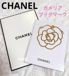 CHANEL シャネル ノベルティ カメリア ブックマーク しおり