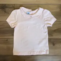 PETIT BATEAU/襟付き半袖Tシャツ