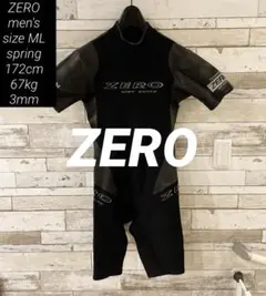 ZERO 172cm メンズ ML スプリング 3ミリ