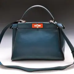 FENDI フェンディ 2way ピーカブー ネイビー 紺【最高級】【極美品】