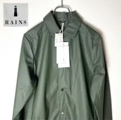 【新品タグ付き】未使用 RAINS コーチジャケット カーキ Sサイズ