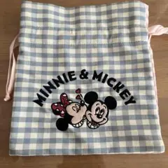 disney 公式完売品 きんちゃくミッキーミニー 新品未開封 ディズニー