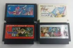 FC ソフトのみ4本セット ファイナルファンタジーⅢ他 中古