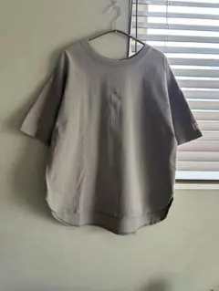 Java シンプルTシャツ グレージュカラー メンズカットソー