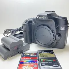 Canon EOS 50D ＋電池4個+充電器+iPhones転送ケーブル