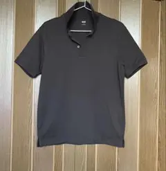 未使用UNIQLO ブラック ポロシャツ S
