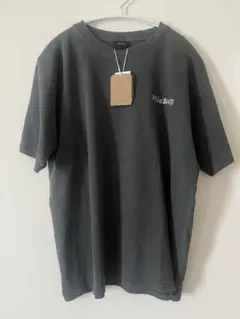 Disney Micky ロゴ Tシャツ ダークグレー