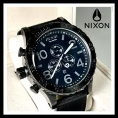 NIXON 【極美品】Chrono クロノグラフ 【ビックフェイス】 51-30
