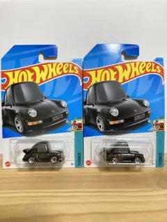 ホットウィール ポルシェ 911 ターボ トゥーンド 2台セット