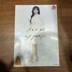 秋山由奈 AKB48 Oh my pumpkin タワレコ フライヤー