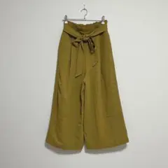FILGRANDE♡ベルト付き 1タック ワイドパンツ 38