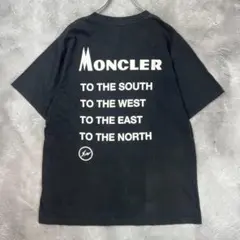 美品 モンクレール ジーニアス フラグメント コラボ Tシャツ 黒 ブラック