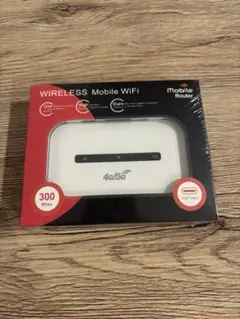 ワイヤレスモバイルWiFi 300Mbps 4G/5G