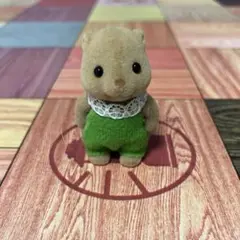 【8391】シルバニアファミリー キャンプ ビーバーの赤ちゃん 焚き火