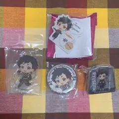 【あんスタ】南雲鉄虎 グッズまとめ売り アニカフェ 缶バッジ アクスタ