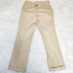 極美品　ヴァンヂャケット　ベージュ チノパン デザイン　春夏　薄手　綿100%