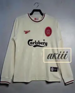 96/97シーズン リバプール アウェイ ビンテージ 長袖ユニフォーム
