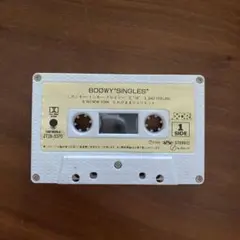 BOOWY SINGLES カセットテープ