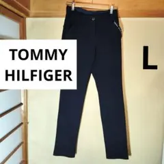 TOMMY HILFIGER レディースパンツ L ネイビー