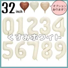 数字バルーン　ナンバーバルーン　誕生日　1234567890　飾り　32インチ