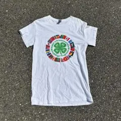 【ヴィンテージ】 GILDAN ギルダン クローバー 国旗 tシャツ M