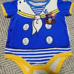 【ドナルド】半袖　ロンパース　 60cm　ディズニー　ベビー