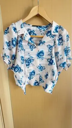 花柄半袖シャツ★美品‼️即購入禁止
