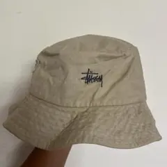 Stussy ベージュ バケットハット