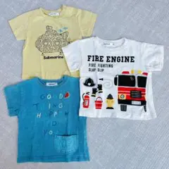 Slap slip スラップスリップ　80センチ　3枚セット ベビーTシャツ