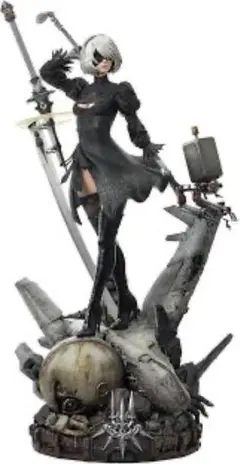 新品未開封 SQUARE ENIX ニーアオートマタ Deluxe Ver. NieR:Automata 1/4 Scale Deluxe Ver.
