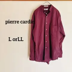 pierre cardin パープル 長袖シャツ 15 32/33