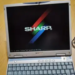 シャープ　メビウス　ノートPC　windows ME