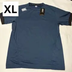 新品　タグ付き　canterbury ラグビーウェア XL ネイビー