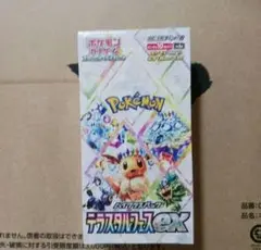 新品未開封シュリンク付き　ポケモンカードテラスタルフェスex BOX