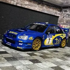 AUOTart製1/18 2004年スバルインプレッサWRC／ペターソルベルグ オートアート AUTOart 1/18 SUBARU IMPREZA WRC 2004 ペター