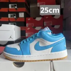 Air Jd1 Low "White/Dark Powder Blue"