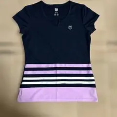 K-SWISS Tシャツ Mサイズ ネイビー
