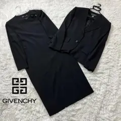 【値下対応】ジバンシー セットアップスーツ ワンピース 東京ソワール 黒 XL